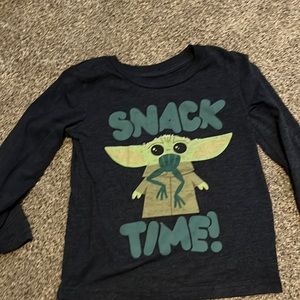 Boys baby yoda long sleeve
